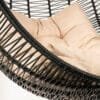 COL 1-2 CÍRCULO SENCILLO EN VINIL NEGRO CON BASE OVALADA 2 Columpio Circulo