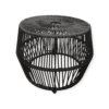 MESA BARRIL CUBIERTA TEJIDA SOGA 6 MM Mesa Barril