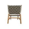 SILLA BAMBÚ TEJIDO DIBUJO ROMBO R-24 Y R-28 11 Sillón Bambú