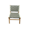 SILLA BAMBÚ TEJIDO DIBUJO ROMBO R-24 Y R-28 5 Sillón Bambú