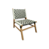 SILLA BAMBÚ TEJIDO DIBUJO ROMBO R-24 Y R-28 7 Sillón Bambú