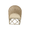 SILLA EQUIPALMA ASIENTO CERRADO RESP. DIBUJO ROMBOS EN PALMA Y TULE 2 Silla EQUIPALMA