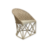 SILLA EQUIPALMA ASIENTO CERRADO RESP. DIBUJO ROMBOS EN PALMA Y TULE 4 Silla EQUIPALMA