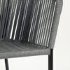 SILLA FREDO ASIENTO CERRADO EN NYLON CINTA DELGADA GRIS OXF. 2 Silla Fredo