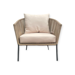 SILLON FREDO TEJIDO MALLA Y SENCILLO NYLON 13 MM COJIN 1 Sillón Fredo