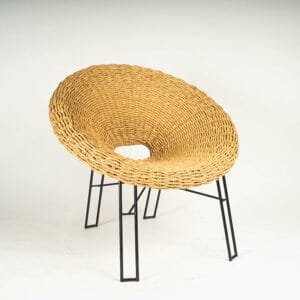 SILLÓN SANDÍA TEJIDO CERRADO EN RATTÁN BEIGE TORCIDO 1 Sillon Sandia
